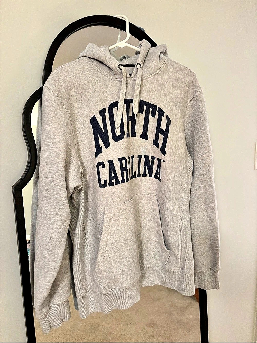 SPORT-TEK Gray Hoodie Size Large
